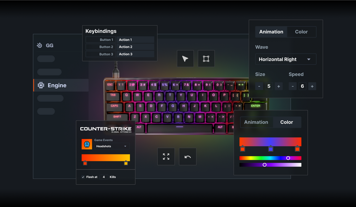 Steelseries Apex 9 Mini US 64837