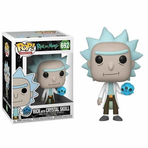 Pop! Tv: Rick & Morty - Rick w/ Crystal Skull