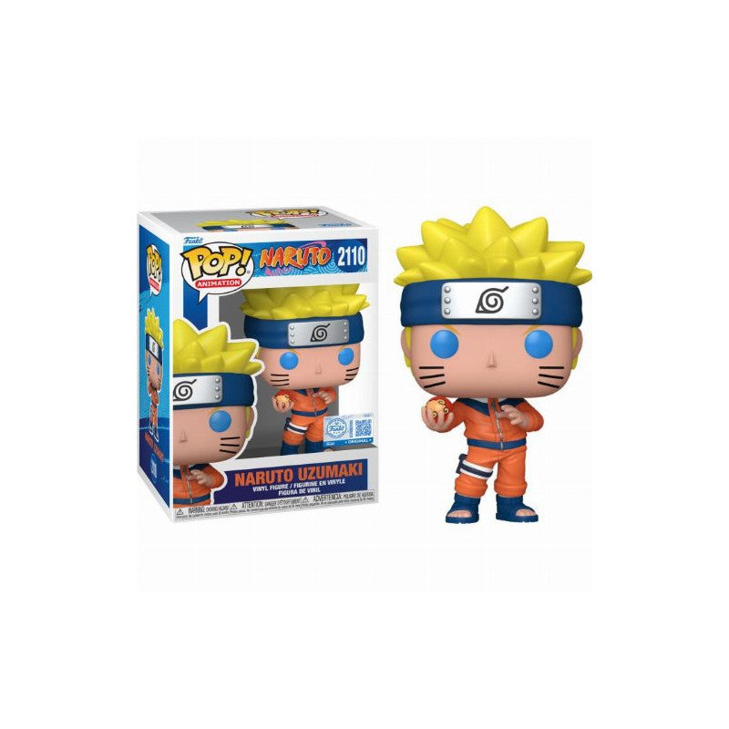 مجسم Funko Pop! Animation من أنمي Naruto Classic لشخصية Naruto مع بالون إصدار حصري