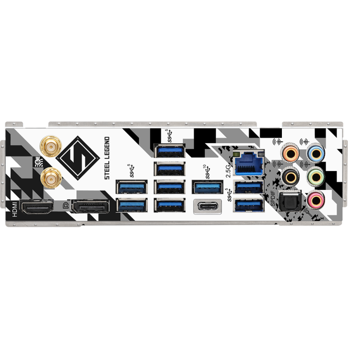 اللوحة الأم ASRock Z790 Steel Legend WiFi  بمقبس Intel LGA 1700، ATX، DDR5