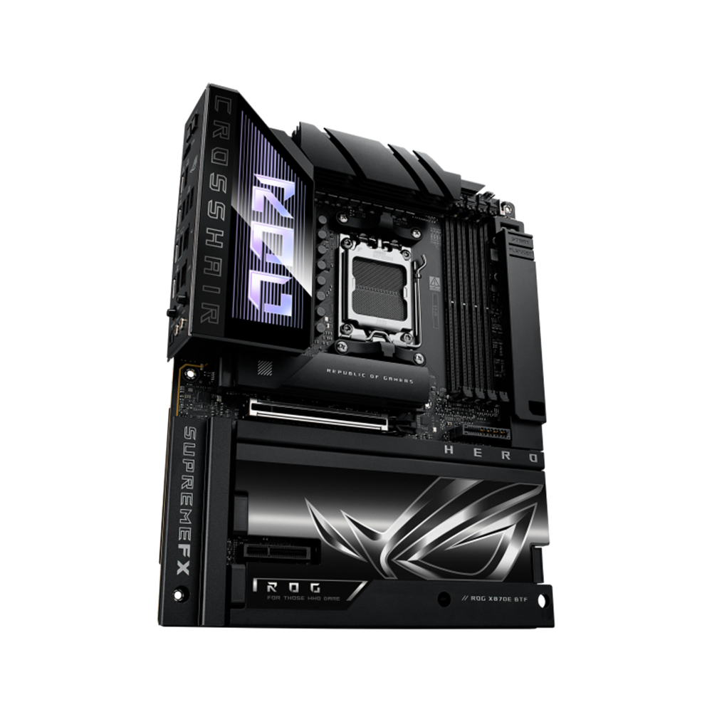 اللوحة الأم للألعاب أسوس روج كروس هير إكس ٨٧٠ إي هيرو بي تي إف إيه إم ٥ واي فاي ٧ دي دي آر ٥