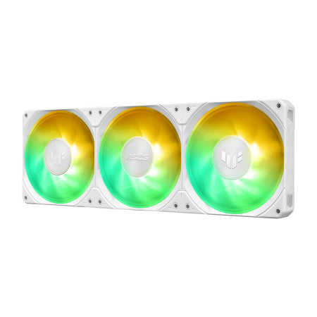 مبرد سائل للمعالج ASUS TUF Gaming Liquid Cooler III 360 ARGB LCD – الإصدار الأبيض