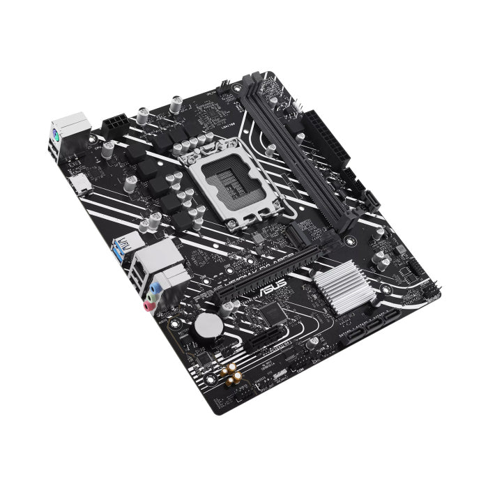 اللوحة الأم ASUS PRIME H610M-K – مايكرو ATX لمعالجات إنتل الجيل 12 و13 و 14