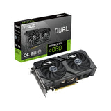 ASUS Dual GeForce RTX 4060 EVO OC 8GB GDDR6 Graphic Card - Black