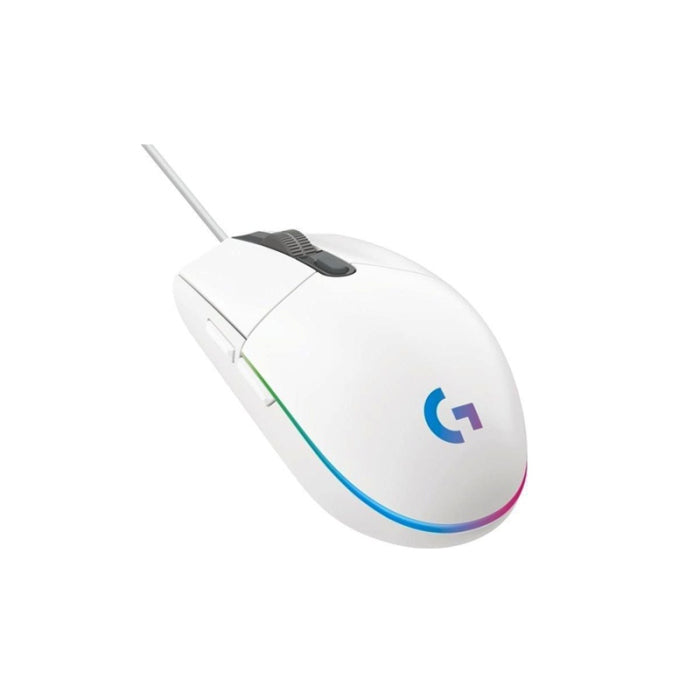 Logitech G203 Lightsync RGB Wired Gaming Mouse - White