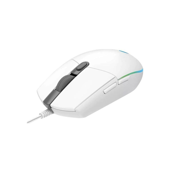 Logitech G203 Lightsync RGB Wired Gaming Mouse - White