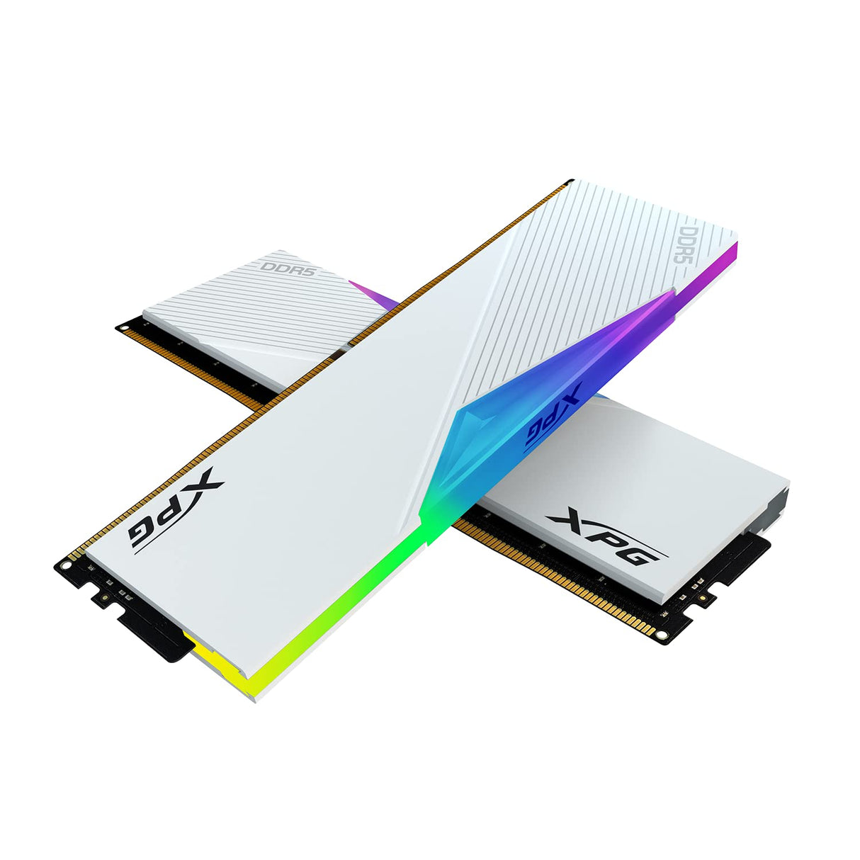 XPG Lancer RGB 32GB (16GBx2) DDR5 5600MT/s PC5-44800 Memory - White