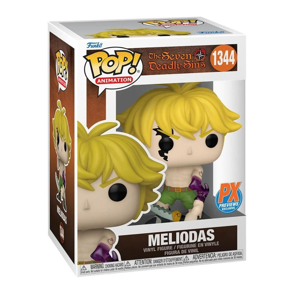 Pop! Animation: Seven Deadly Sin - Meliodas (DM) W / Chase (Exc) - 10cm