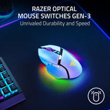 ماوس الألعاب اللاسلكي ريزر باسيليسك V3 برو  بدقة 35 ألف نقطة في البوصة - أبيض RZ01-05240200-R3G1