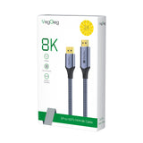 VegGieg DP to HDMI M/M 8K 2 meters Cable Model V-Z103