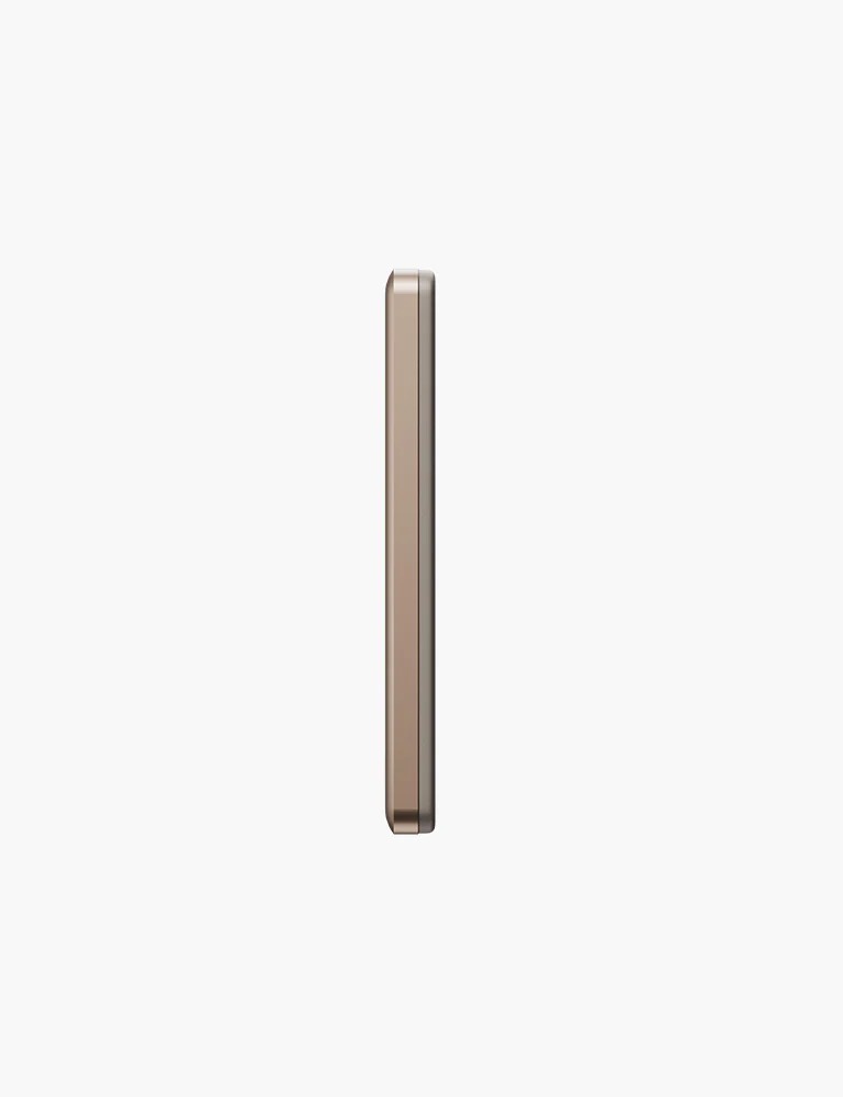 ENERGEA ALUPAC MINI,  5000MAH MINI ALUMINIUM MAGSAFE COMPATIBLE POWER BANK - GOLD