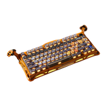 GravaStar Mercury K1 Pro 75% Wireless Mechanical Gaming Special Edition Keyboard - Battle Worn Yellow