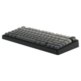 AULA F75 75% Gradient grey Gasket Wireless Mechanical Keyboard with Logitech White Pro X Superlight 2 Gaming Mouse & HyperX Cloud II Mic Head For Gaming Black/Red Special Bundle