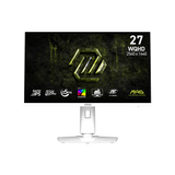 ام اس اي شاشة ألعاب مسطحة بتقنية IPS  طراز MAG 274QRFW X32، مقاس 27 بوصة، بدقة WQHD (2650 × 1440)، ومعدل تحديث 320 هرتز، وزمن استجابة 0.5 مللي ثانية، ومنفذ HDMI 2.1 - لون أبيض