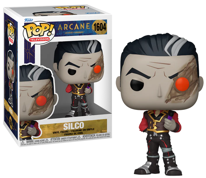 مجسم Funko Pop! TV من مسلسل Arcane الموسم الأول شخصية Silco