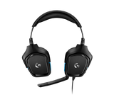 Logitech G432 Wired 7.1 Surround Sound Gaming Headset for PC & Other Platforms - Black & Blue