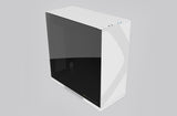 Geometric Future Model 8 Lohan Mid Tower Glass Case - White