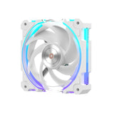 Alseye W12 Plus DC 12V High Air Pressure Case Fan with ARGB SYNC - White