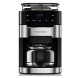 Hisense Drip Coffee Machine with Grinder, 1.5L, 900W, HDCM12BS1, Black