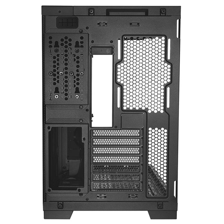كيس LIAN LI O11D EVO RGB E-ATX متوسط الحجم لتجميعات الألعاب – أسود (بدون مراوح)