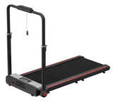 Foldable 2-in-1 Electric Treadmill with LED Display and Remote Control UMWP104 - Black