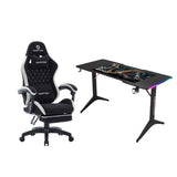 Oartex Fiber Chair Model LD035 with Gamax D2208 fiber Gaming Table 120*60*74 (installation Not Included)