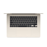 Apple MacBook Air 15" M3 Chip 8-Core CPU 10-Core GPU 16GB RAM 256GB SSD (Eng/Arb KB) - Starlight