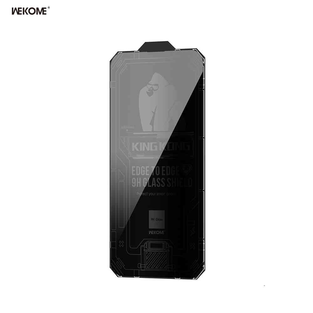 WEKOME WTP-067 Vacha Series Kingkong Screen Protector (PRIVACY) - Black for Iphone 15 Pro