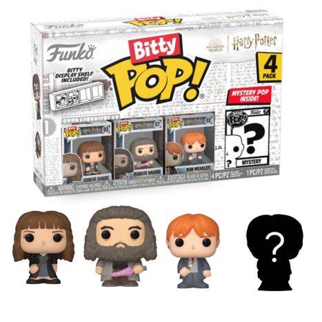 Bitty Pop! Harry Potter - Hermione in Robe 4Pk