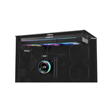 LIAN LI Hydro-Shift II LCD-C 360TL Liquid CPU Cooler with TL Wireless Fans, 2.1" IPS LCD Screen