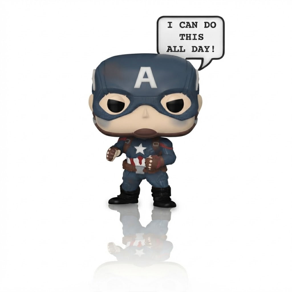 Pop! Marvel: Infinity Saga - Captain America(I can do this all day) (Wonder Con'25 Exc) - 11.6cm