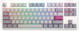 Ducky One 3 Mist Grey TKL 80% Gaming Keyboard - Cherry Red