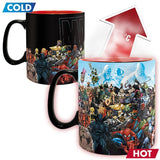 MARVEL - Mug Heat Change - 460 ml - Marvel Heroes