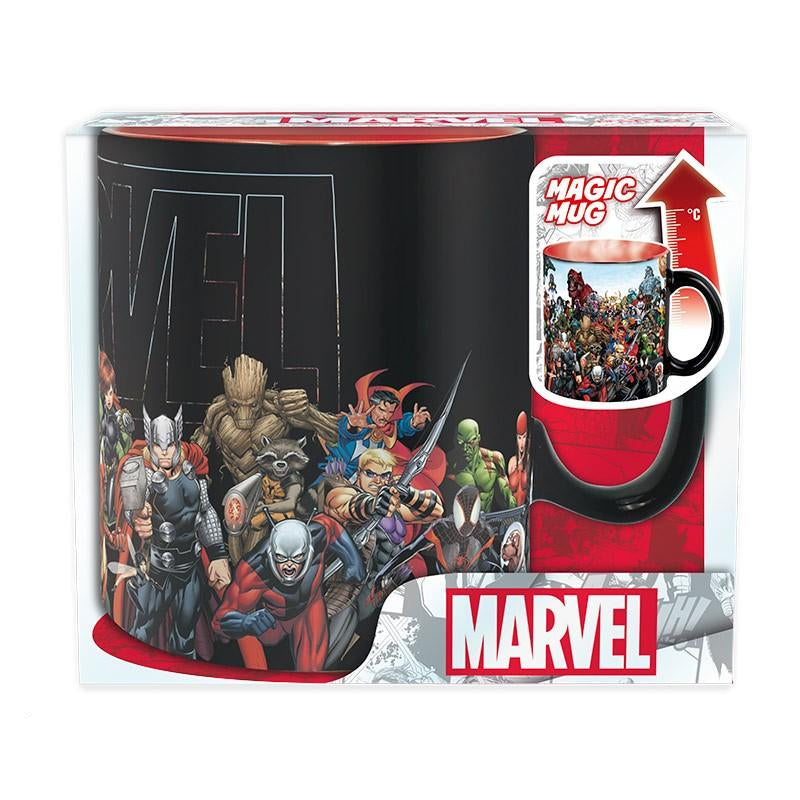 MARVEL - Mug Heat Change - 460 ml - Marvel Heroes