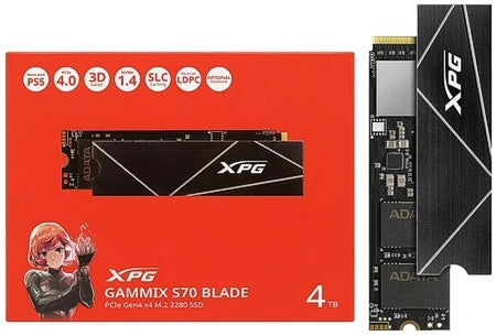 XPG GAMMIX S70 4TB BLADE PCIe Gen4x4 M.2 2280 Solid State Drive
