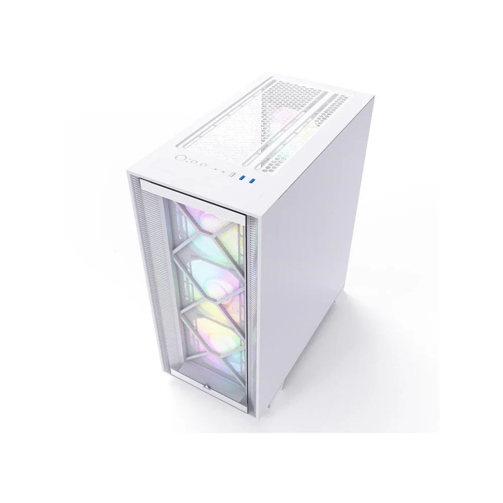 كمبيوتر العاب بمعالج  AMD Ryzen 7 9700X، كرت شاشة RTX 5070 OC سعة 12GB، رام 32GB (2×16GB أسود)