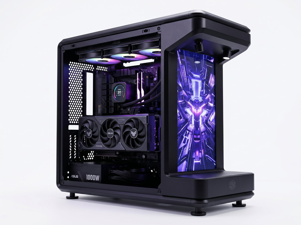 Custom Built Radeon Pc Custom Gaming PC AMD Ryzen 9 9950X3D, RTX 5080 16GB, RAM 16GB DDR5 600 ...