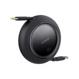 كابل بيسيوس فري2بول للشحن السريع USB-C إلى C+C بقدرة 100 واط وطول 1 متر – كلستر بلاك