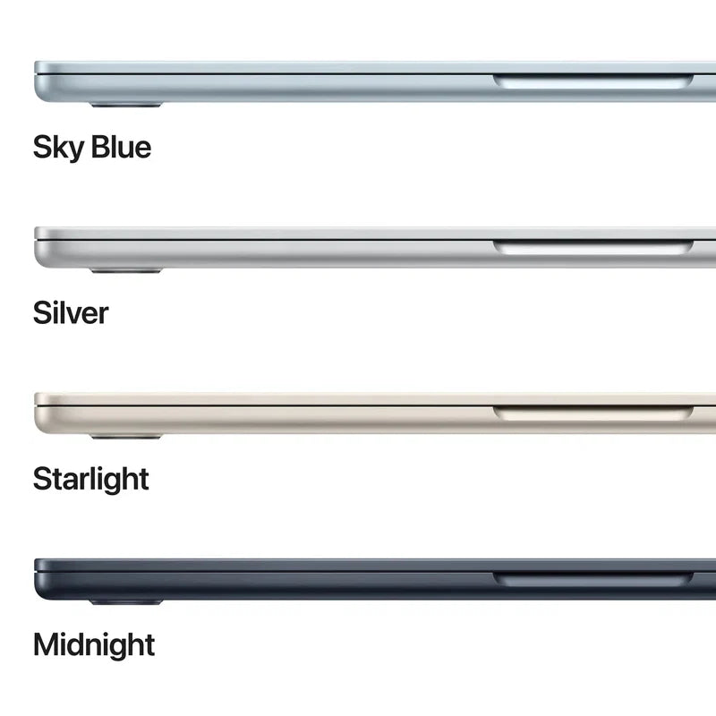 Apple MacBook Air - 13.6" / M5 / 10-Core CPU / 10-Core GPU / 16-Core Neural Engine / 16GB / 512GB SSD / Arabic- Star Light / 1YW / Z1L3000EC