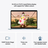 Apple MacBook Air - 13.6" / M5 / 10-Core CPU / 8-Core GPU / 16GB RAM / 512GB SSD / Arb/Eng / Sky Blue / 1YW