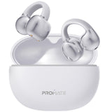 Promate AudioFit Open Ear Clip On TWS Earbuds w/ IntelliTouch - White