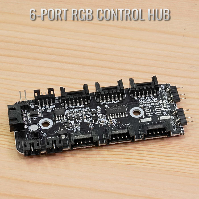 Aerocool AirHawk Duo ARGB Mid Tower Case, Black