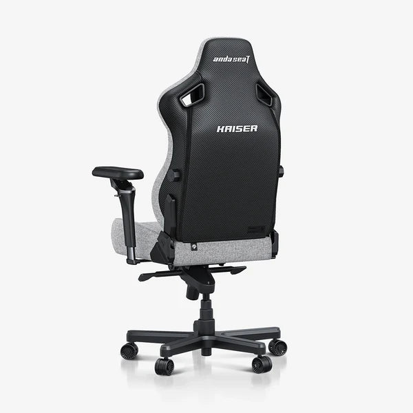 AndaSeat New Kaiser 4 6D Armrest Large Fabric Gaming Chair - Grey