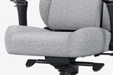AndaSeat New Kaiser 4 Linen Fabric 6D Armrest Gaming Chair XL - Ash Gray