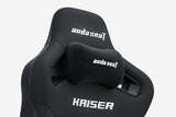 AndaSeat New Kaiser 4 Linen Fabric 6D Armrest Gaming Chair XL - Black