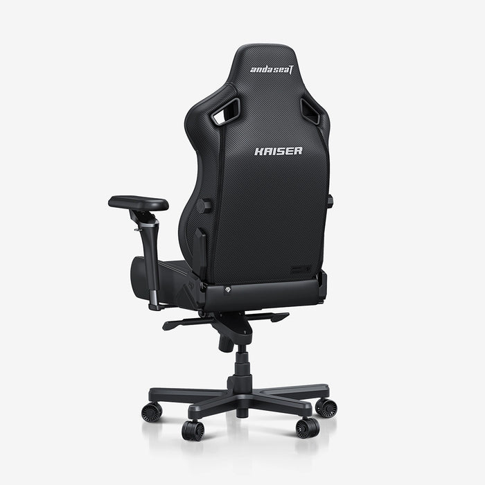 AndaSeat New Kaiser 4 with 6D Armrests Premium PVC Leather Large Size Gaming Chair – Elegant Black