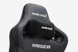 AndaSeat New Kaiser 4 with 6D Armrests Premium PVC Leather Large Size Gaming Chair – Elegant Black