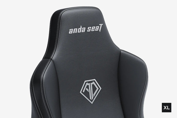 Andaseat NOVIS Series XL Premium PVC Leather Gaming Chair - Black