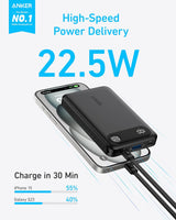 A1257H11 Anker Power Bank (10K, 22.5W) - Black