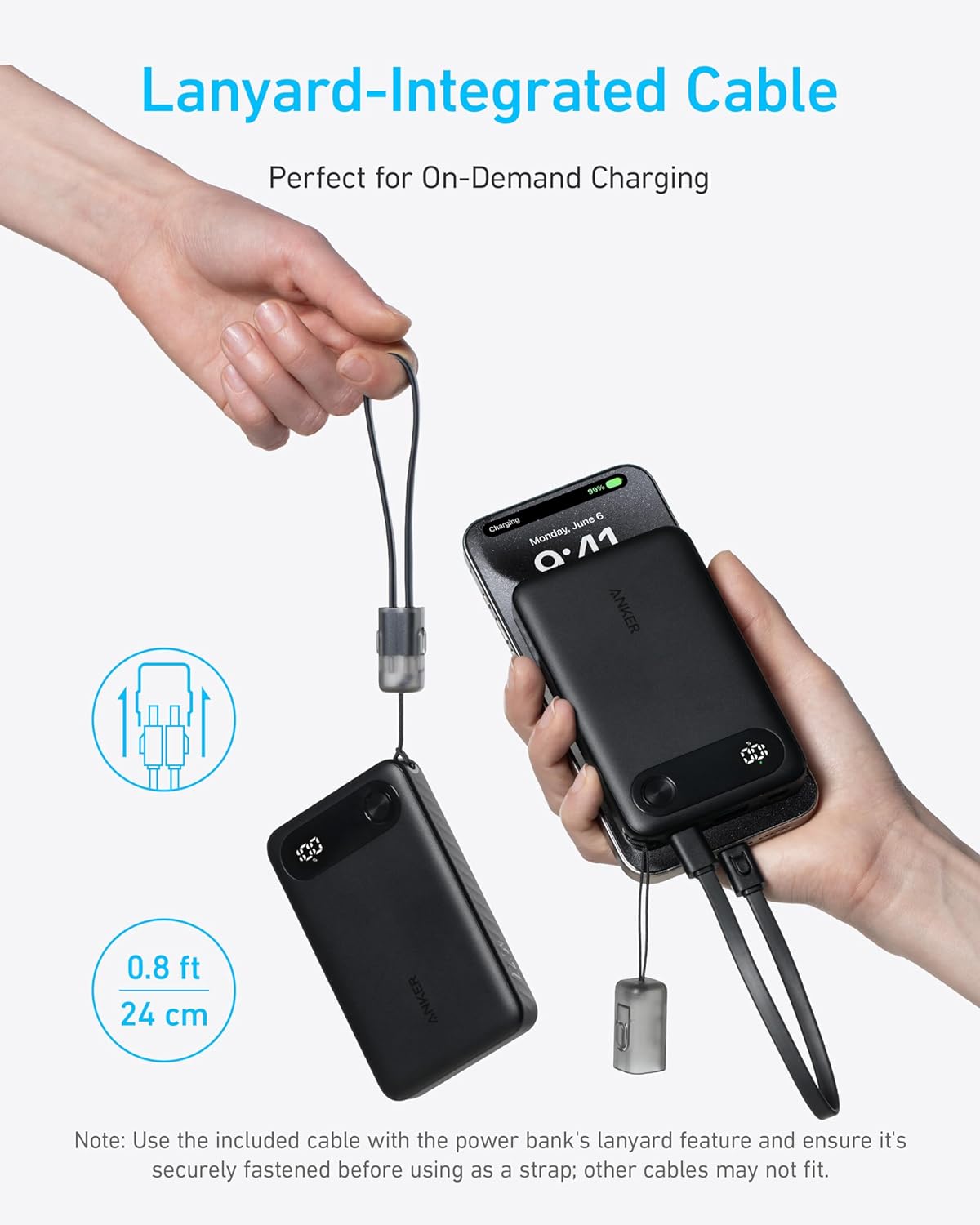 A1257H11 Anker Power Bank (10K, 22.5W) - Black